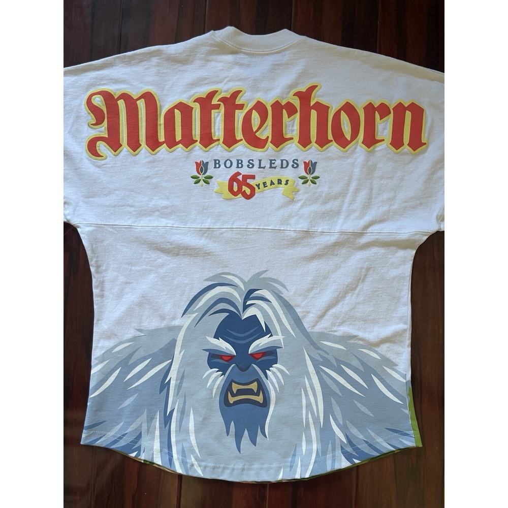 Disneyland Club 33 65th Anniversary Matterhorn Spirit Jersey Unisex Size S NWOT - Picture 2 of 16